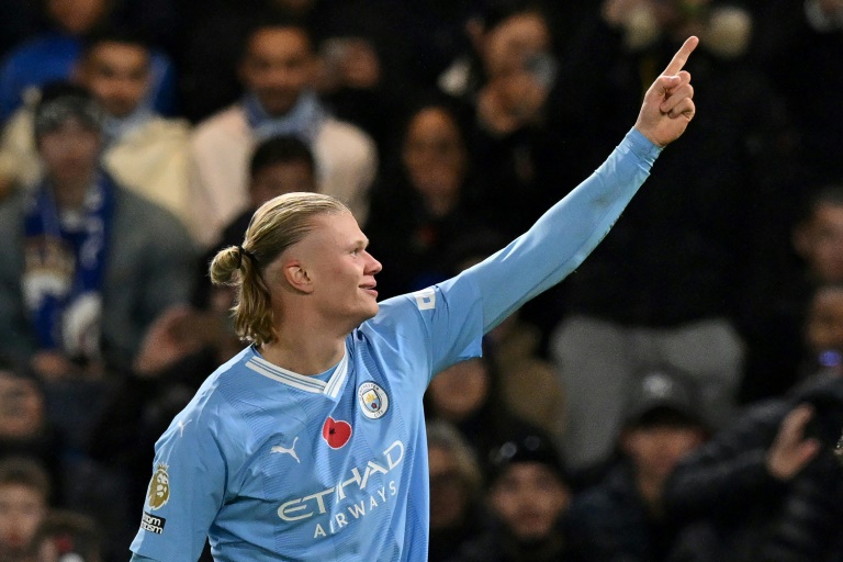 Erling Haaland penalty - Manchester City vs Chelsea