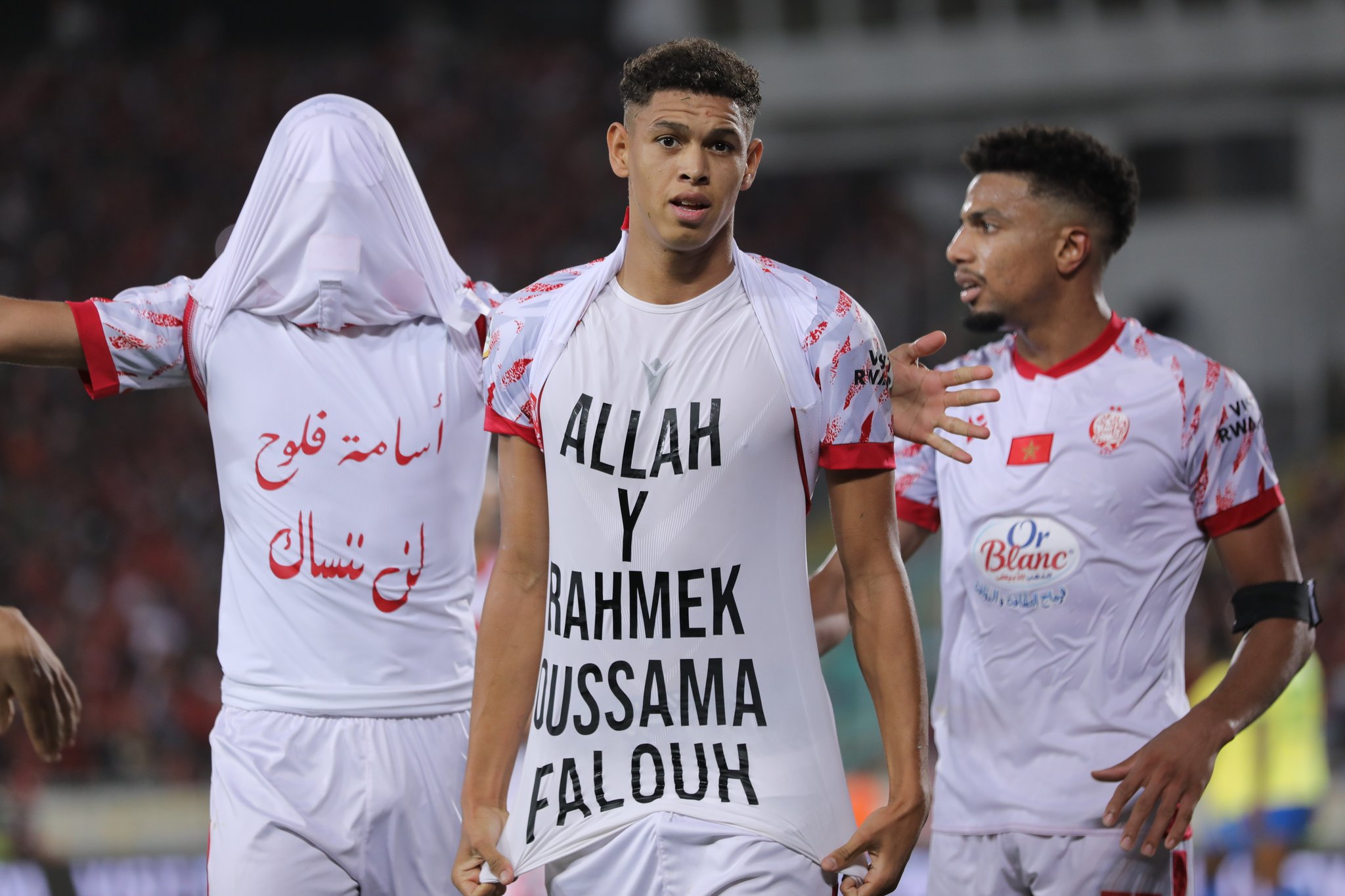 Wydad dedicated the win to former player Oussama Fallouh who died last week