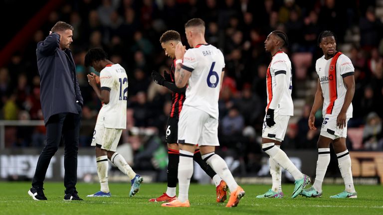 Bournemouth vs Luton Town to be replayed in full