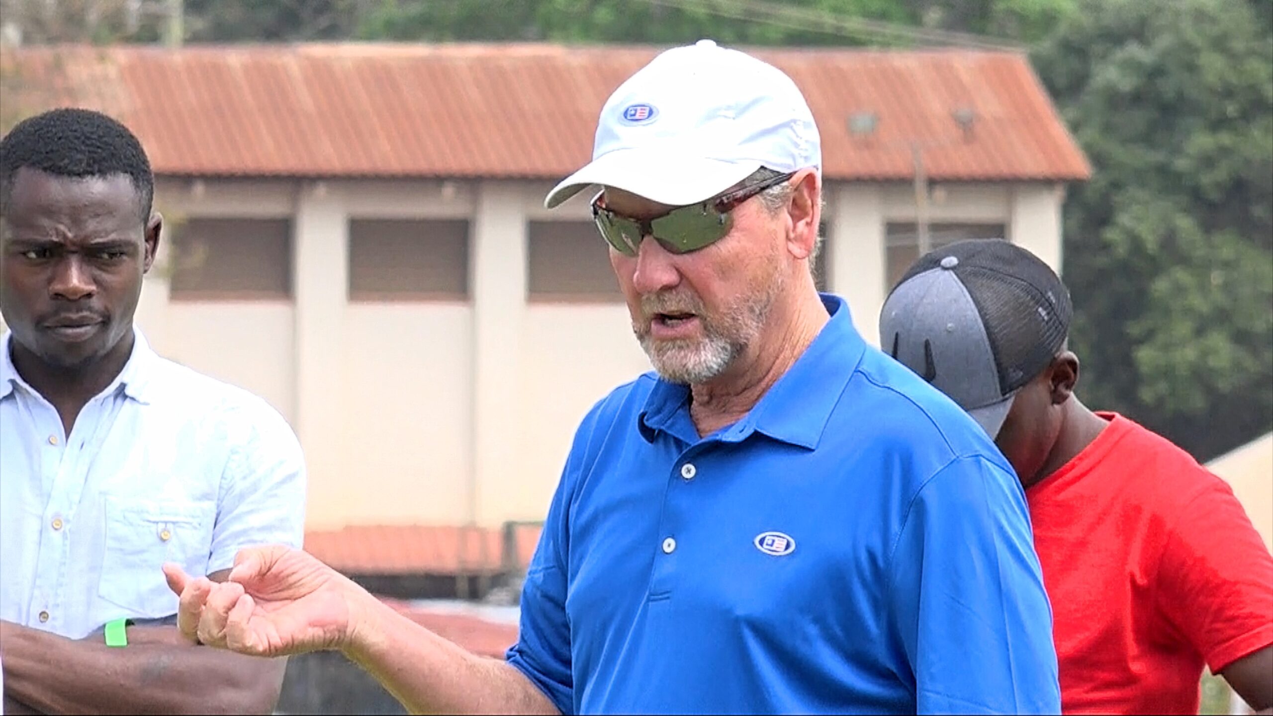 US Kids coach Jim Hardy Giving Instructions