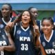 KPA Players celebrate their won over Equity Hawks. PHOTO/FIBA