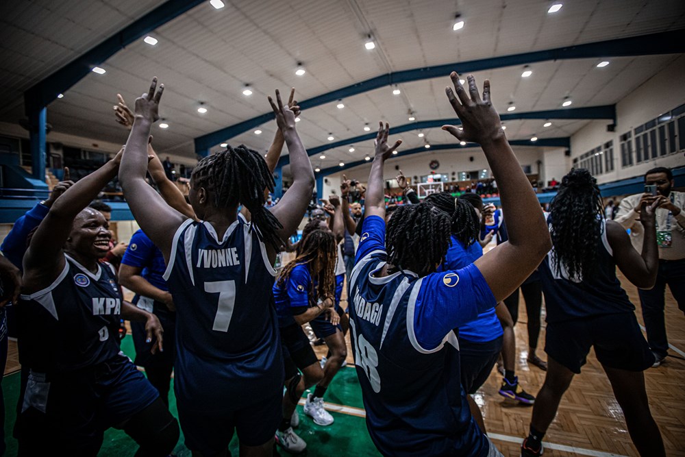 KPA players celebrate after their win over REG. PHOTO.NBA