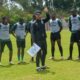 Gor Mahia head coach Jonathan McKinstry during a training session