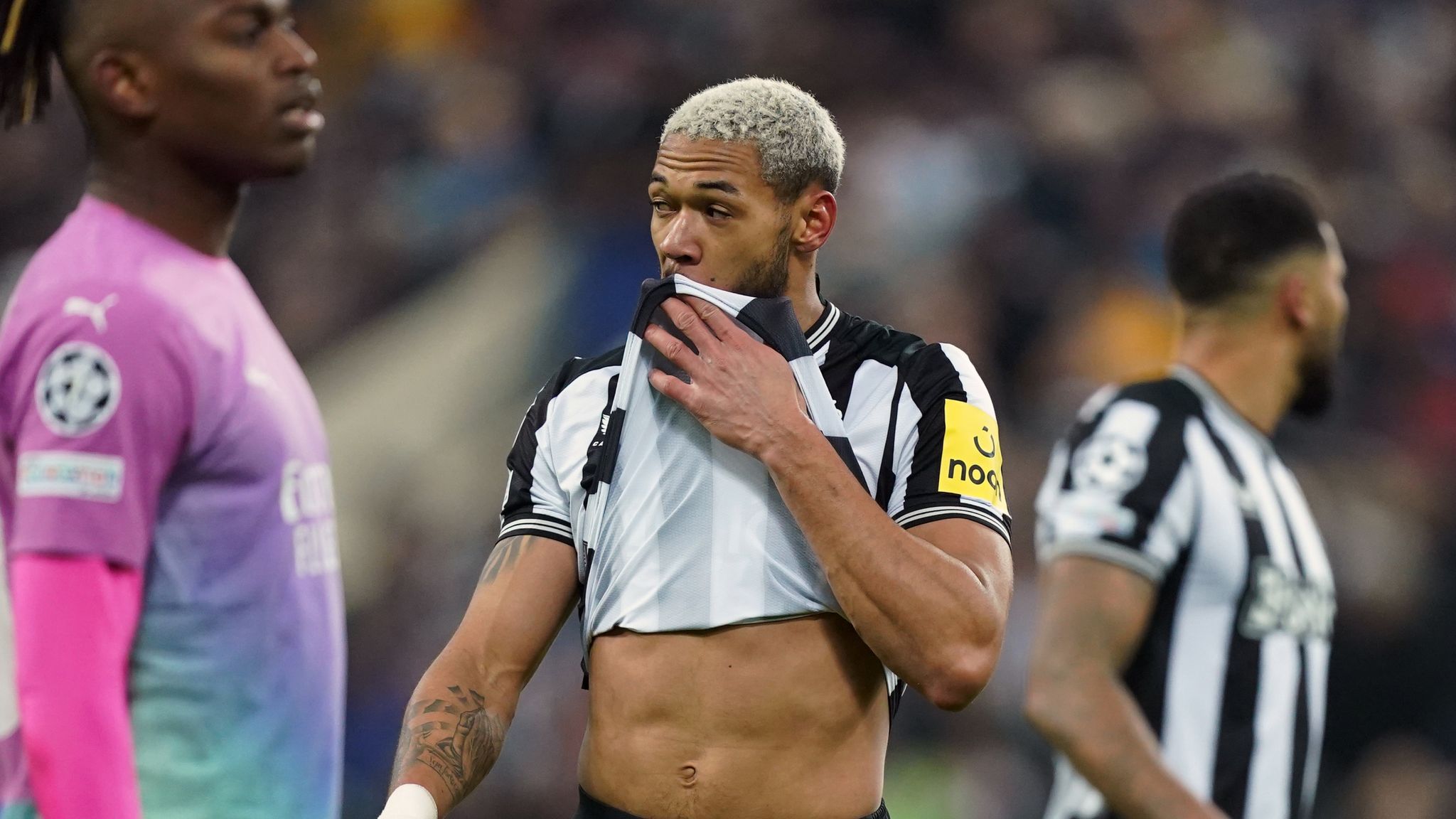Newcastle United out of Champions League after AC Milan loss