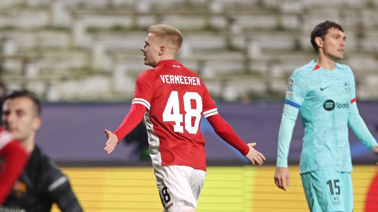 Vermeeren opened the scoring for the hosts early in the game.