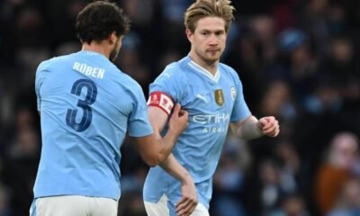 Kevin de bruyne is back for Manchester City Photo