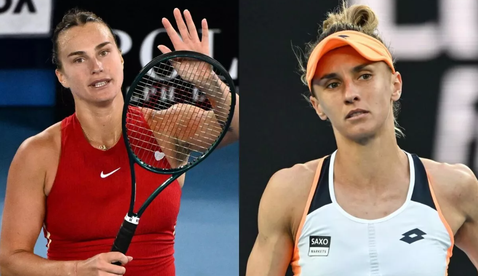 aryna sabalenka vs lesia tsurenko handshake