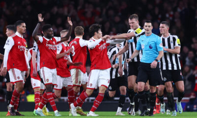 Arsenal face Newcastle this weekend Photo Reuters