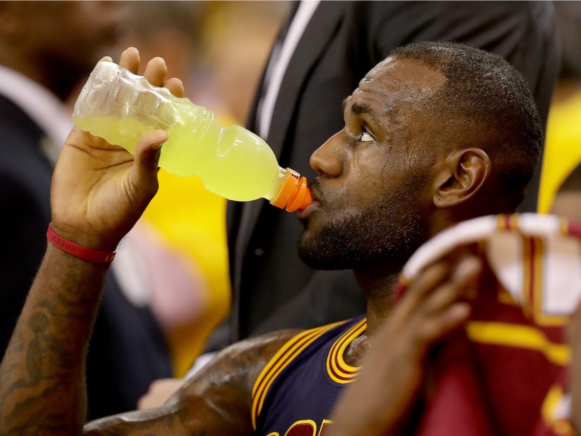 what does lebron james eat