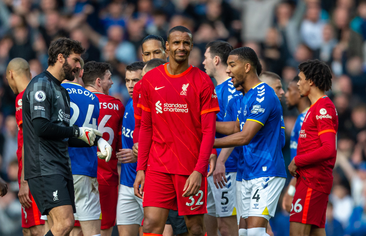 The Merseyside derby
