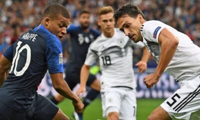 France face off Germany in an international friendly Photo Bundesliga