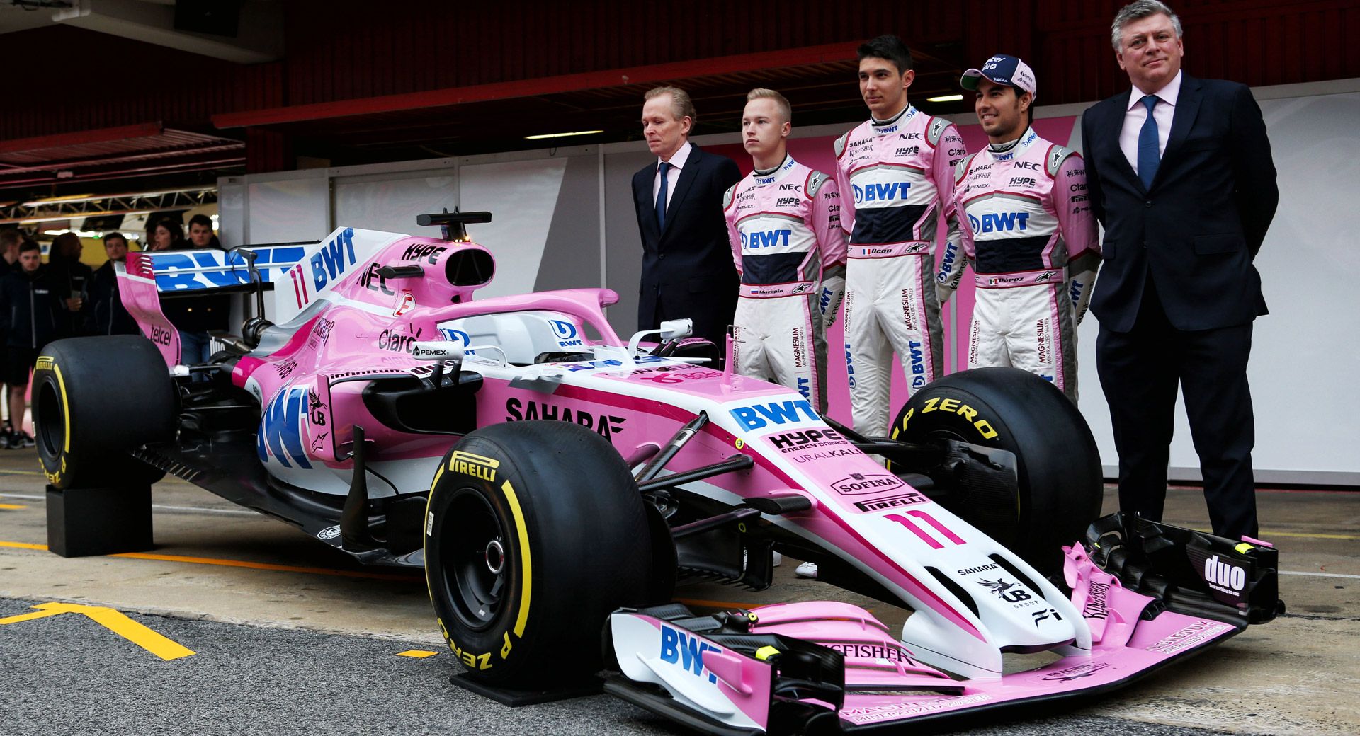 Force India F1 team history