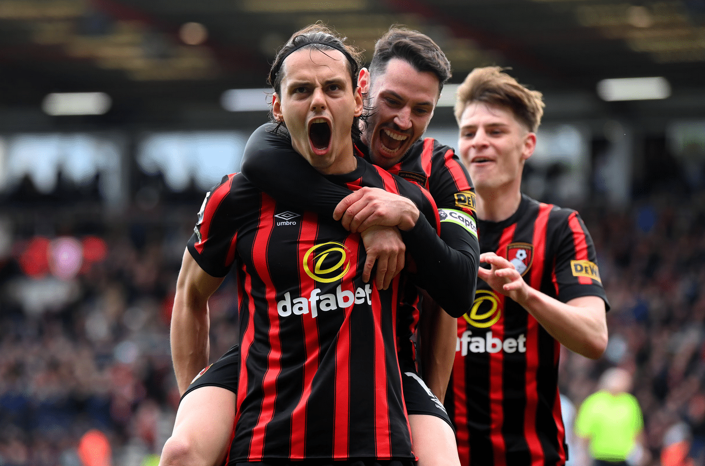 Bournemouth defeated Brighton 3-0.