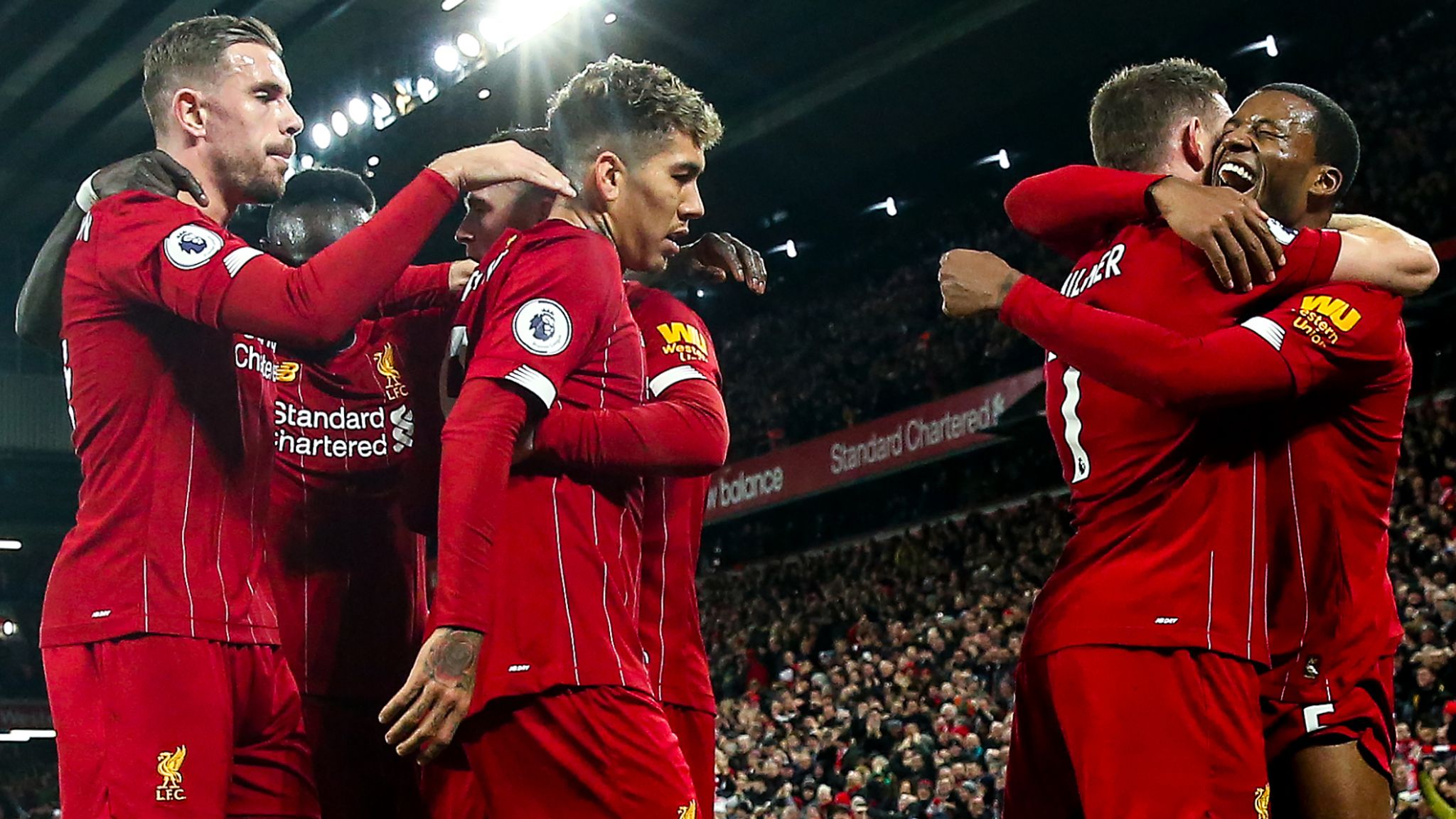 The Merseyside derby