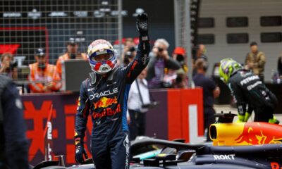 Max Verstappen won the Chinese Grand Prix.