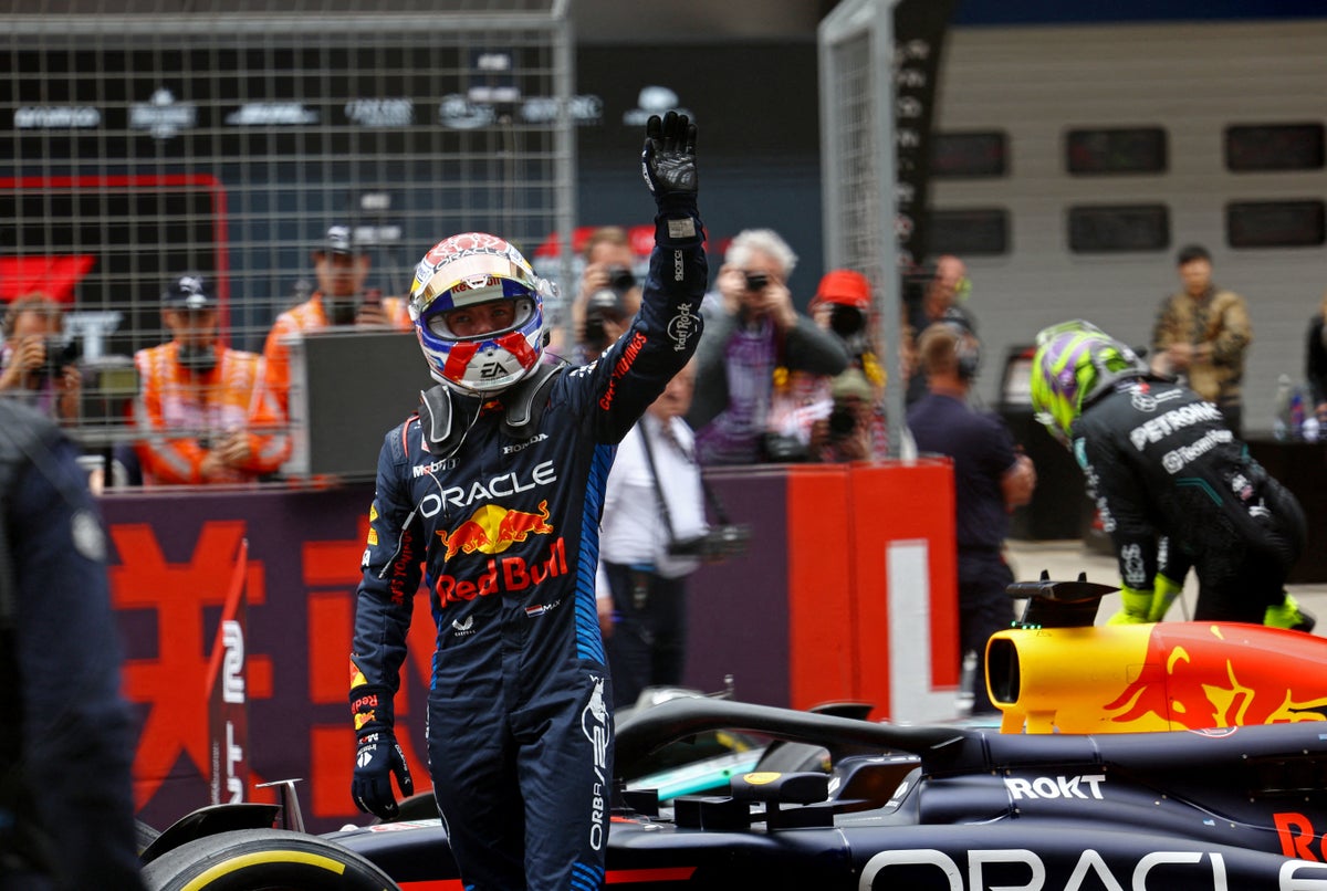 Max Verstappen won the Chinese Grand Prix.