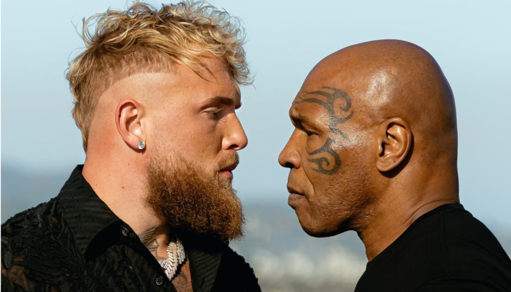 Jake Paul vs Mike Tyson