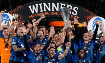 Atalanta defeated Bayer Leverkusen 3-0 to win the UEFA Europa League.