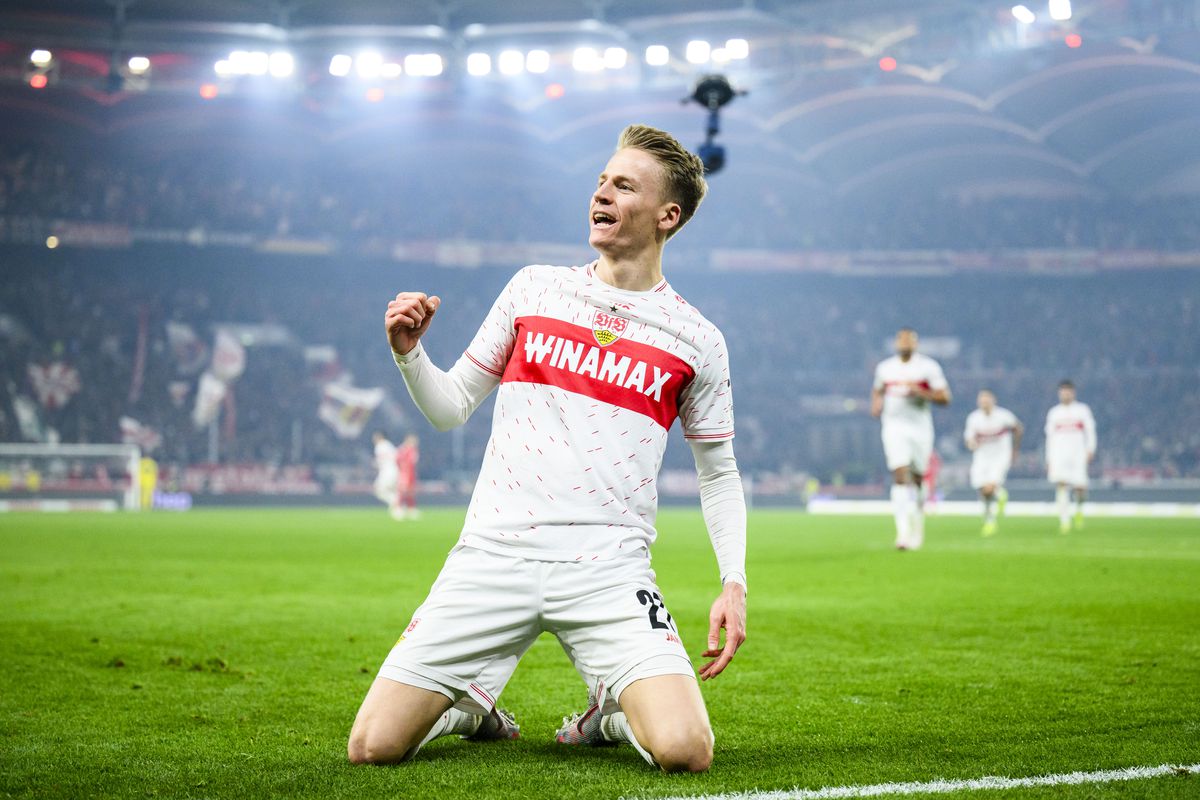 Chris Führich has been linked to several moves away from Bundesliga Photo Bavarian Football Works