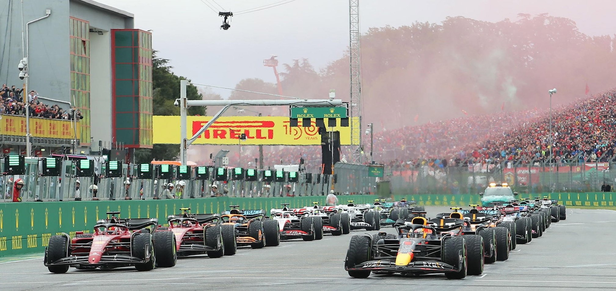 Formula One is back to the Imola circuit